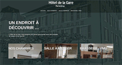 Desktop Screenshot of hotelgareporrentruy.ch
